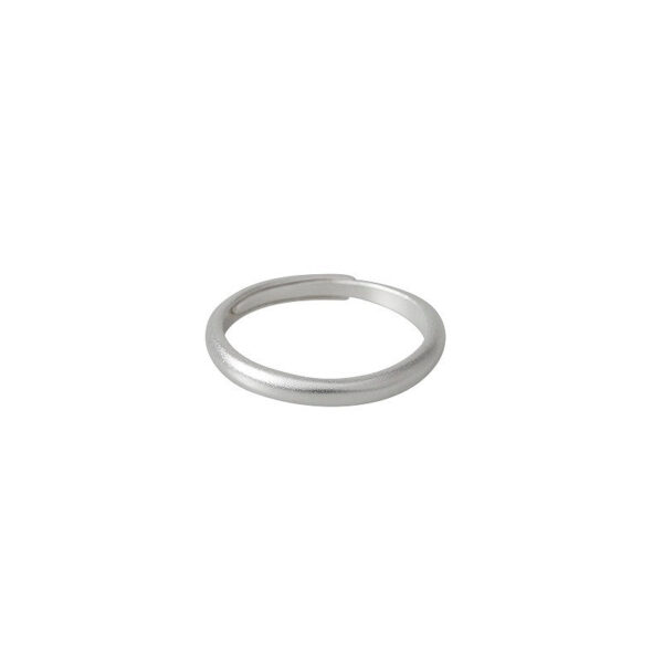 Matte Minimalist Open Ring